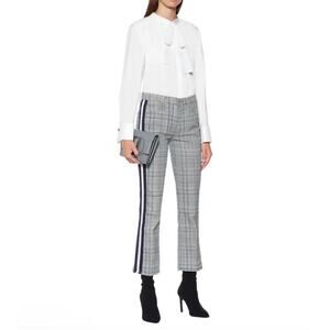 Mother Pants Womens Size 25 The Insider Ankle Houndstooth Preppy Academia Office